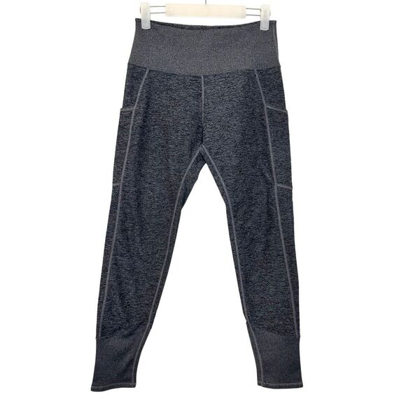 Kirkland Signature Heather High Rise Brushed Legging Gray Medium - Picture 1 of 5